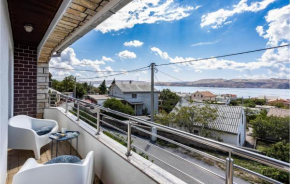Amazing Home In Karlobag With House Sea View